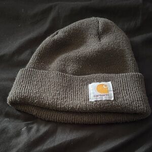 Carhartt Dark Brown Knit Hat! Like new!